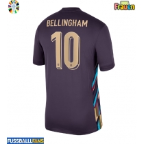 England Jude Bellingham #10 Auswärtstrikot Frauen EM 2024 Kurzarm